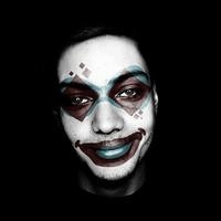 伤心哭泣的流泪小丑头像