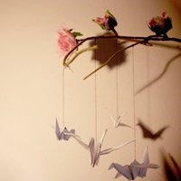 微信头像千纸鹤 把爱化成一只只千纸鹤