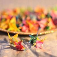 微信头像千纸鹤 把爱化成一只只千纸鹤