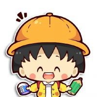 小丸子微信头像 Q版小丸子来一套