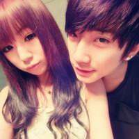 动作亲昵的非主流情侣头像图片