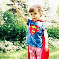 超萌好看的微信头像小孩超人