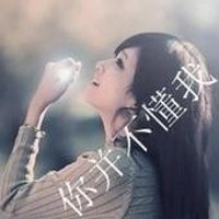 非主流黑白头像女生带字