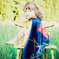 超萌好看的微信头像小孩超人