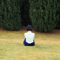 微信头像女生气质背影