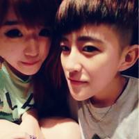 动作亲昵的非主流情侣头像图片