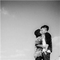 唯美伤感的个性黑白情侣微信头像图片