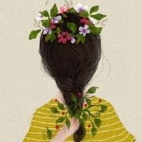 旧背影成伤_动漫背影头像女生