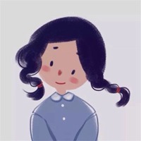泛红脸颊的可爱漫画男女头像图片
