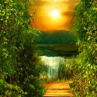 春夏秋天不同季节的唯美风景头像图片