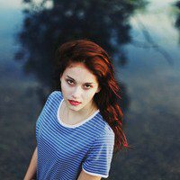 微信英伦风女头像