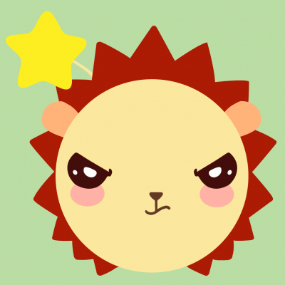 可爱卡通狮子头像 可爱的卡通片小狮子