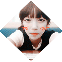 个性菱形女生头像图片