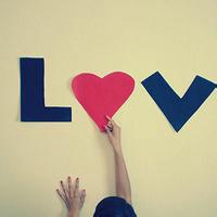 唯美心形爱情头像