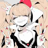 古灵精怪的可爱动漫女生头像图片