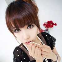 可爱的女孩你是我心头的蝴蝶结