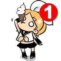 卡通微信头像右上角带有个红1