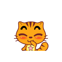 卡通猫动态头像,超可爱的动态卡通猫头像