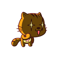 卡通猫动态头像,超可爱的动态卡通猫头像