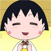 活泼好动的可爱的小丸子头像