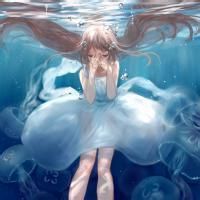 初音深海少女头像 初音未来深海少女图片头像