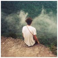 男生海边意境头像