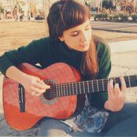 吉他女生头像唯美