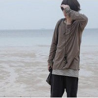 男生海边意境头像