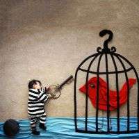 小孩创意头像图片