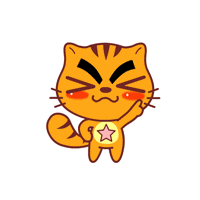 卡通猫动态头像,超可爱的动态卡通猫头像