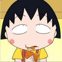 活泼好动的可爱的小丸子头像