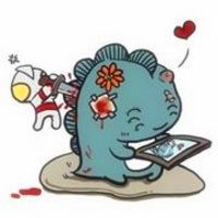 温暖可爱的小怪兽和凹凸曼头像