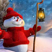 微信雪人头像 小雪人萌爆