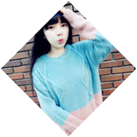 个性菱形女生头像图片