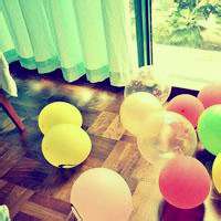 适合微信用的唯美气球图片头像