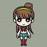 可爱又萌的小孩动画头像卡通图片