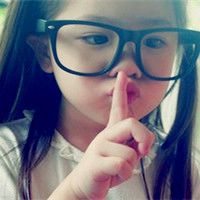 超级萌的戴眼镜可爱萌娃头像图片