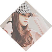 个性菱形女生头像图片