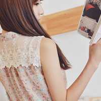 唯美小碎花风格女生头像图片 梦见碎花如雨随风飞