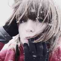 冬季女生唯美头像图片