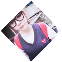 个性菱形女生头像图片