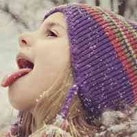 冬季女生唯美头像图片