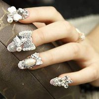 美甲微信头像图片大全 多彩的指甲