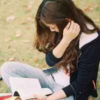 唯美小清新文艺范女生头像