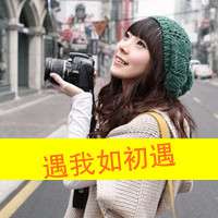 女生戴帽带字头像 拾回温暖的小妞