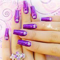 美甲微信头像图片大全 多彩的指甲