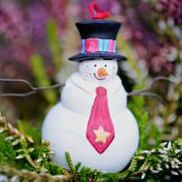 微信雪人头像 小雪人萌爆