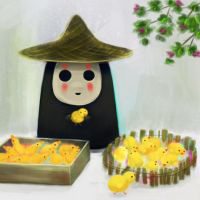 无脸男孤独头像 千与千寻中的无脸男又来啦!