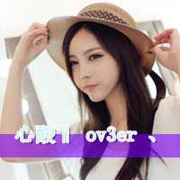 女生戴帽带字头像 拾回温暖的小妞