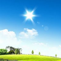 微信蓝天白云头像 好看的蓝天白云绿地图片头像